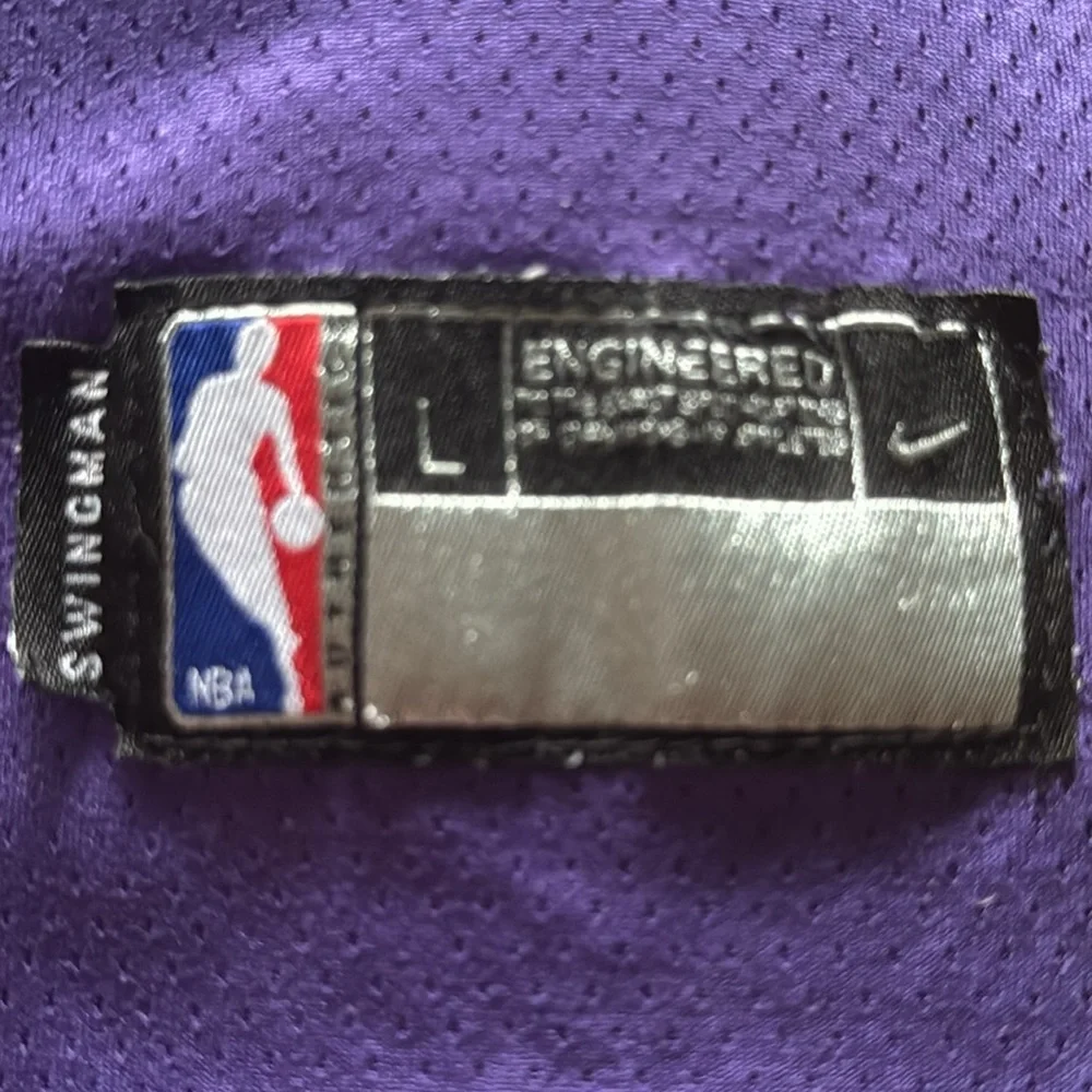 Nike Los Angeles Lakers Magic Johnson #32 Purple Classic Swingman vintage Jersey